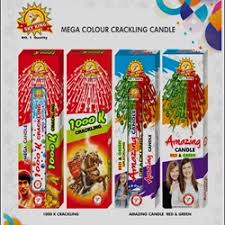 COLOUR CRACKLING CANDLE COLOUR CRACKLING CANDLE